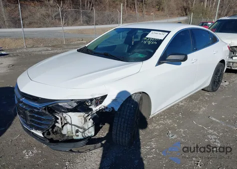 2020 Chevrolet Malibu Fwd Ls из США, поврежденный, VIN 1G1ZB5ST7LF026904